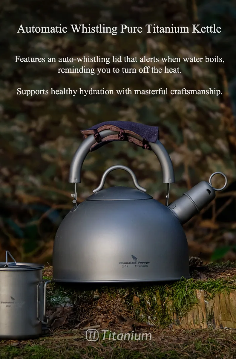 Titanium Whistling Kettle