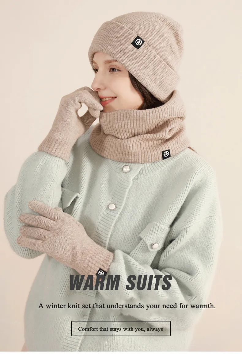 Hat, Scarf & Gloves Set